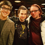 Hanging out at Schlafly Tap Room with two bright and wonderful rock'n'rollers, Connor Ouchi from Million Hits and Mark Early from Tone Rodent. December 5, 2015.